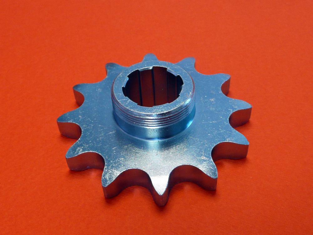 Pignone Motore Anteriore 12 Denti - Foro 17/30 Mm, Per Catena 530, Per Pit Bike E ATV - Foto 6