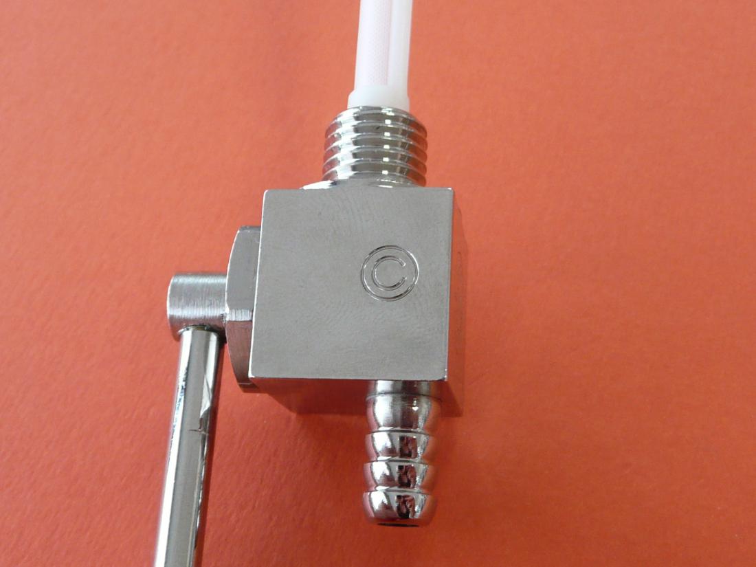 Rubinetto Benzina M12 X 1.5 Con Doppio Filetto E Vaschetta - Per Ciclomotori E Applicazioni Agricole - Foto 9