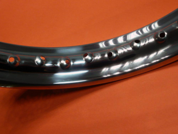 Cerchione anteriore 1,85x19 inox per Ducati Scrambler 250 350 450 1° serie 