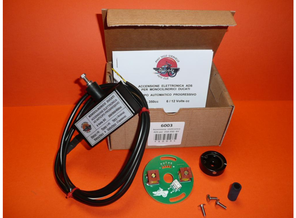 Accensione elettronica 6V per monocilindrici Ducati 250 350cc