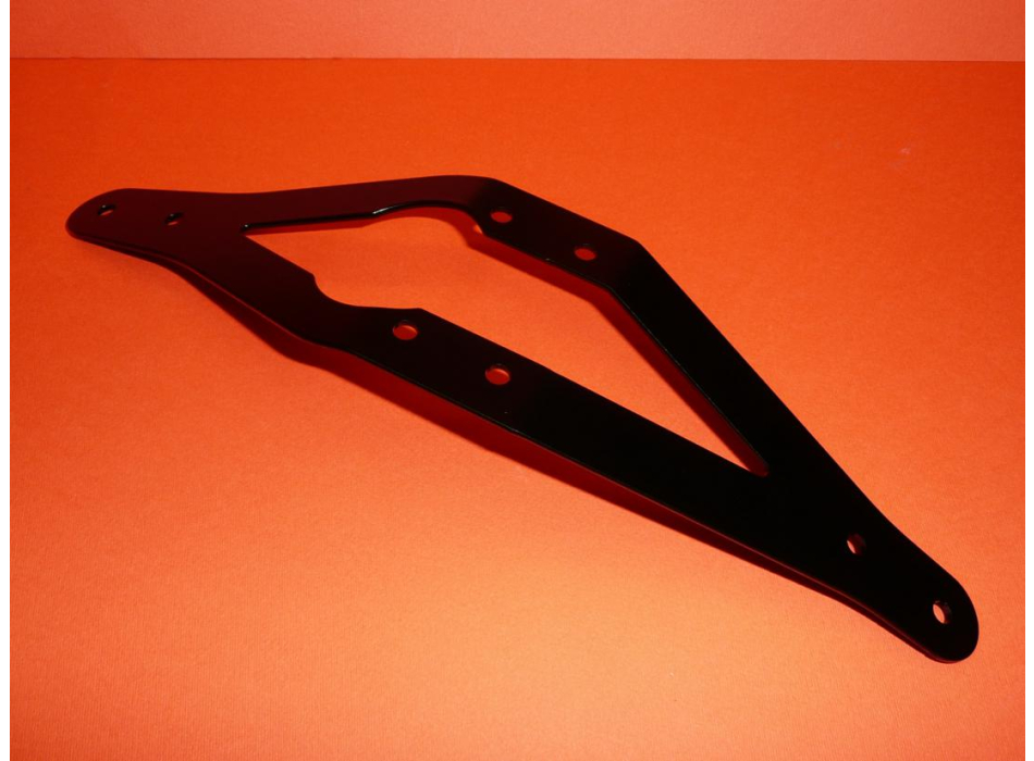 supporto parafango anteriore in metallo verniciato nero per Ducati RT