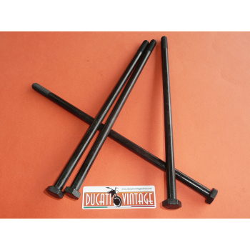 4 tiranti testa-cilindro originali 350cc Ducati Scrambler RT MK3 e Ducati Desmo 