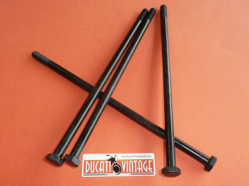 4 tiranti testa-cilindro originali 350cc Ducati Scrambler RT MK3 e Ducati Desmo 