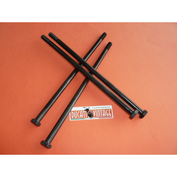 4 tiranti testa-cilindro originali per 450cc Ducati Scrambler  MK3 Ducati Desmo 
