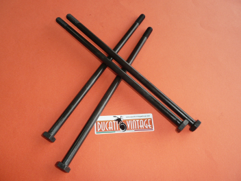 4 tiranti testa-cilindro originali per 450cc Ducati Scrambler  MK3 Ducati Desmo 