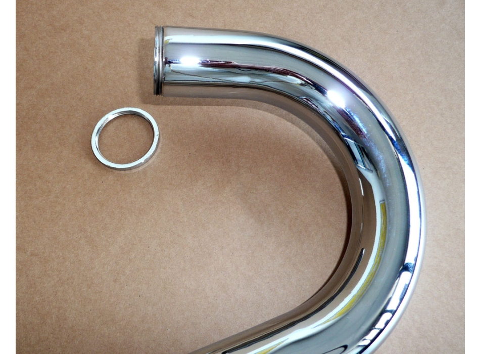 Collettore di scarico per monocilindrico Ducati RT