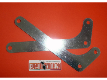 Staffa fissaggio mozzo anteriore Grimeca 4 ganasce per Ducati Desmo Shotgun