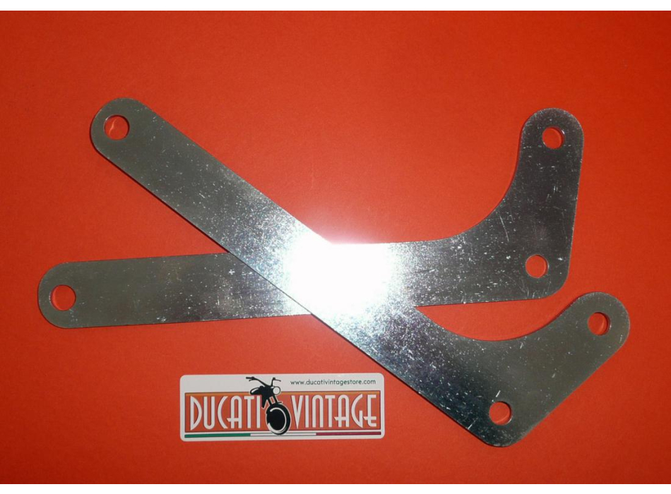 Staffa fissaggio mozzo anteriore Grimeca 4 ganasce per Ducati Desmo Shotgun