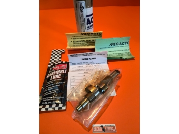 Albero a camme originale nuovo Megacycle USA adatto a monocilindrici Ducati carter larghi 250 350 450cc