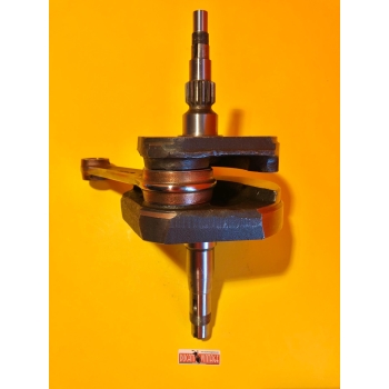 Albero motore originale, totalmente ricondizionato, per monocilindrici Ducati carter larghi 450cc Scrambler (1968/1976)