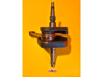 Albero motore originale, totalmente ricondizionato, per monocilindrici Ducati carter larghi 450cc Scrambler (1968/1976)