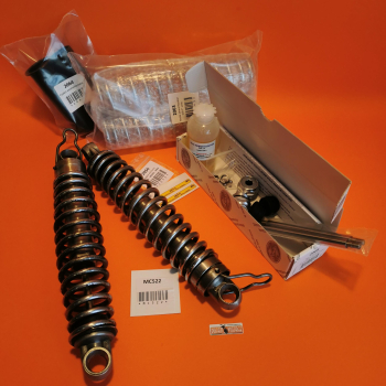 Ammortizzatori usati originali Marzocchi da revisionare, venduti come in foto assieme agli art. per il restauro, per Ducati Scrambler 2° serie e Ducati Desmo Yellow