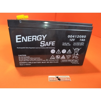 Batteria ermetica piombo-gel 12V 7Ah per tutti i monocilindrici Ducati 