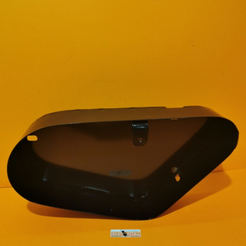 Bauletto sinistro portafiltro e portaoggetti replica per Ducati Desmo Silver Shotgun