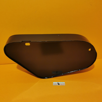Bauletto sinistro portafiltro e portaoggetti replica per Ducati Desmo Silver Shotgun