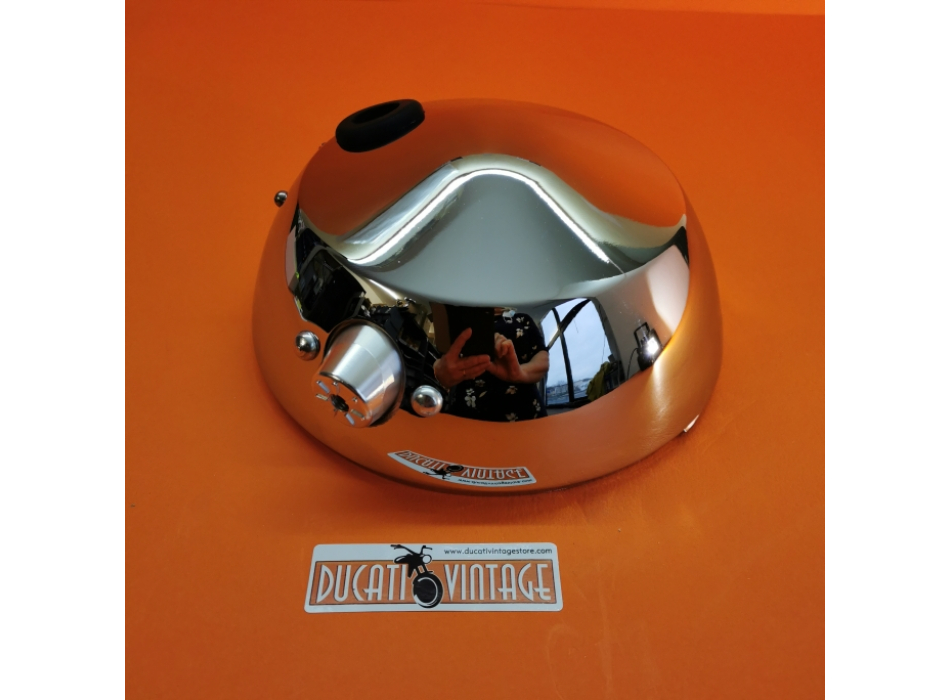 Calotta Aprilia fanale cromato per Ducati 750 GT 