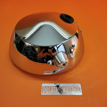 Calotta Aprilia fanale cromato per Ducati 750 GT 