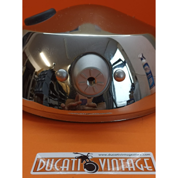 Calotta Aprilia fanale cromato per Ducati 750 S - con lievissimo difetto - 