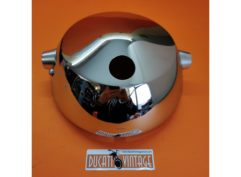 Calotta Aprilia fanale cromato per Ducati 750 S 