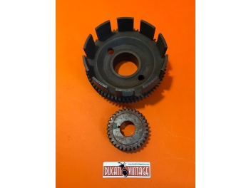 Campana frizione con tamburo e ingranaggio primario originale cod.0619.16.950 per Ducati GTL