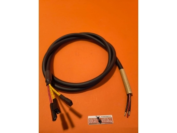 Cavo alternatore/rotore Ducati Elettronica lung. cm 144 per sostituire il cavo originale in dotazione in caso fosse corto per Ducati 750 carter tondo e carter quadro e altri bicilindrici Ducati coppie coniche
