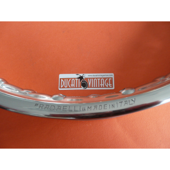 Cerchione anteriore Radaelli 1,85x19 inox per Ducati Scrambler 250 350 450 1° serie 