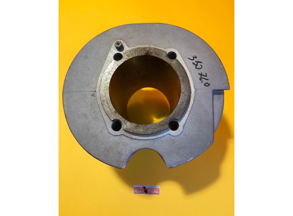 Cilindro originale 350cc rettificato e ricondizionato, ø76, adatto a tutti i monocilindrici Ducati 350cc