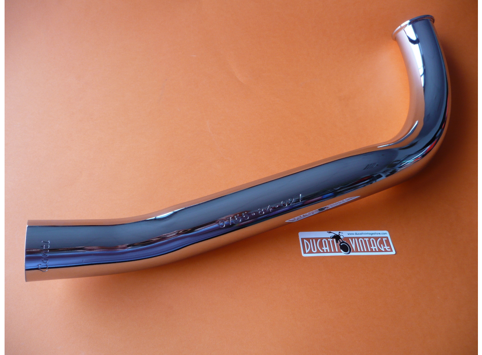 Collettore scarico destro Conti 0755.84.027 per Ducati 750GT Ducati 750S con marmitte Lanfranconi