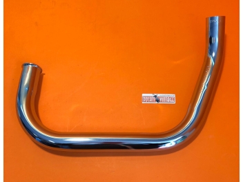 Collettore scarico sinistro 0775.84.023 Conti per Ducati 750SS (carter quadri) Ducati 900SS 1975/1976 (con leggero difetto)