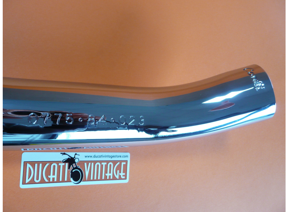 Collettore scarico sinistro 0775.84.023 Conti per Ducati 750SS Ducati 900SS 1975/1976