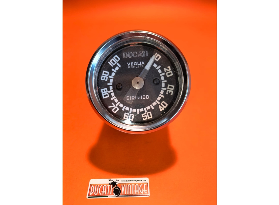 Contagiri Veglia ø 60mm, revisionato, funzionante, ottimo stato