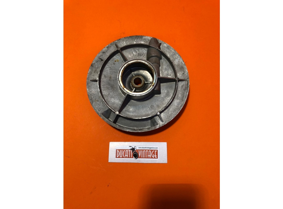 Coperchio mozzo anteriore freno a tamburo Ducati d’epoca – Ø ~190 mm