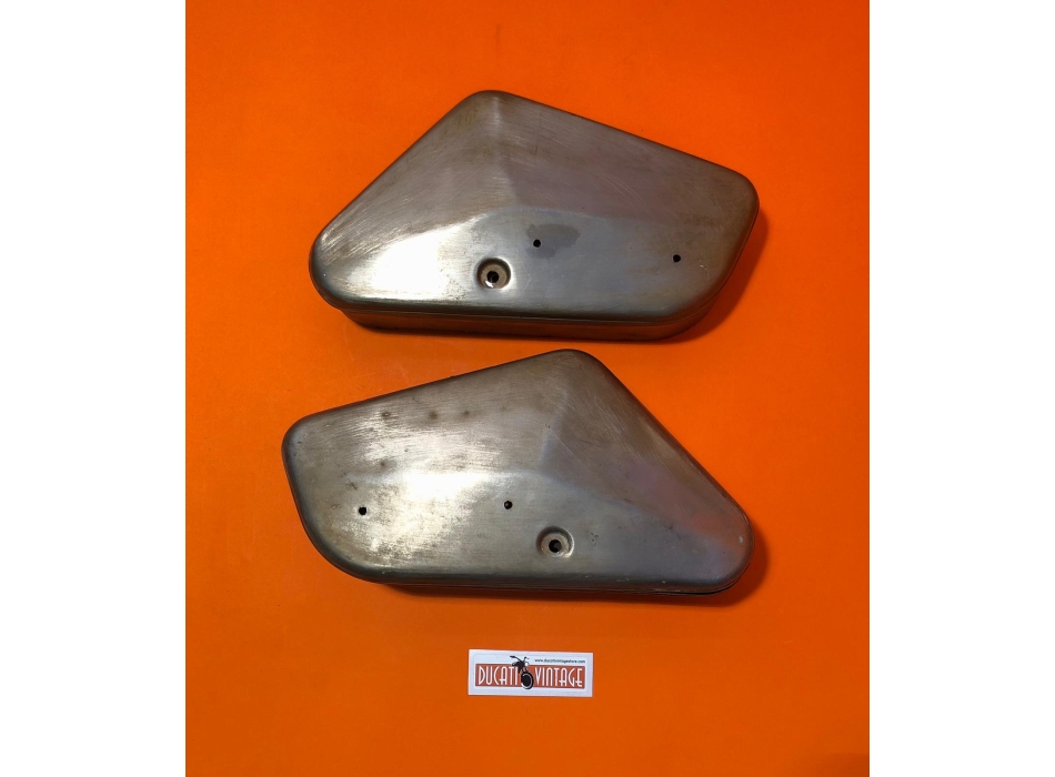 coppia di borsine in metallo per Ducati Mark3 