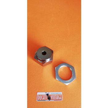 Coppia di dadi per il fissaggio del canotto sterzo per Ducati RT
