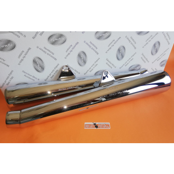 Coppia di marmitte Conti per Ducati Pantah cod. 0661.84.100 0661.84.105