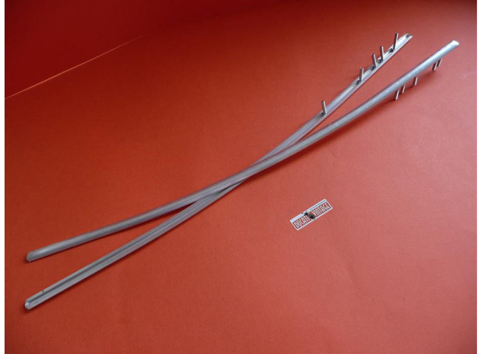 Coppia di profili in alluminio per sella DUCATI RT STRADA – REGOLARITA’ - CROSS