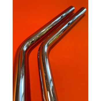Coppia di semimanubri alti per forcella Ø 31,5 per moto DUCATI carter stretti