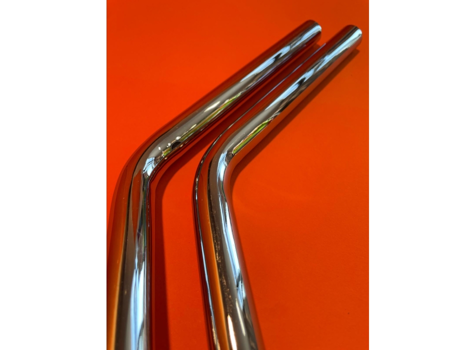 Coppia di semimanubri alti per forcella Ø 31,5 per moto DUCATI carter stretti