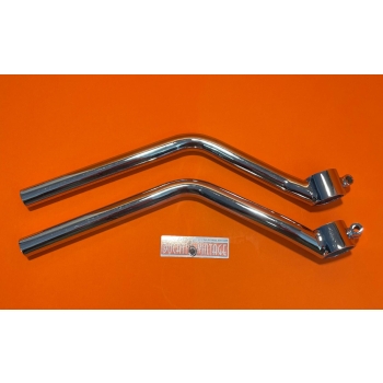 Coppia di semimanubri alti per forcella Ø 31,5 per moto DUCATI carter stretti