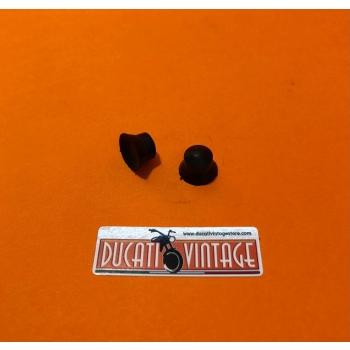 Coppia gommini originali tenuta olio perno bilanciere Ducati carter larghi DESMO 250 350cc