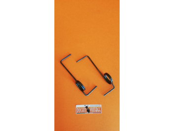 Coppia molle di ritorno pedalino pilota Ducati RT e Ducati Scrambler 125cc