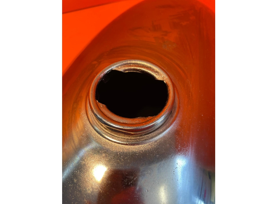 Ducati Scrambler 250 350 450, Serbatoio usato, ricromato, molto bello