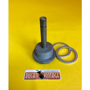 ESSO tappo livello olio ORIGINALE per monocilindrico Ducati carter stretti