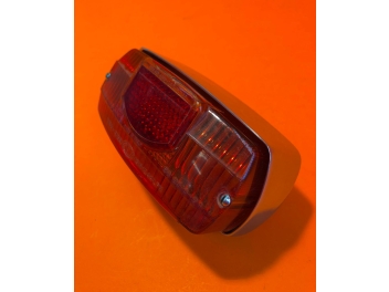 Fanalino rettangolare in alluminio. originale  per moto Ducati carter stretti e larghi