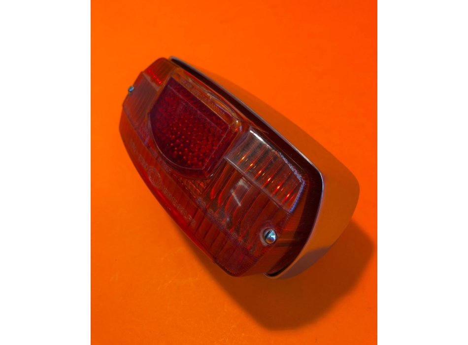 Fanalino rettangolare in alluminio. originale  per moto Ducati carter stretti e larghi