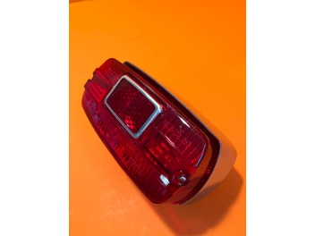 Fanalino rettangolare in alluminio. parzialmente originale  per moto Ducati carter stretti e larghi