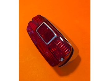 Fanalino rettangolare in alluminio. parzialmente originale  per moto Ducati carter stretti e larghi