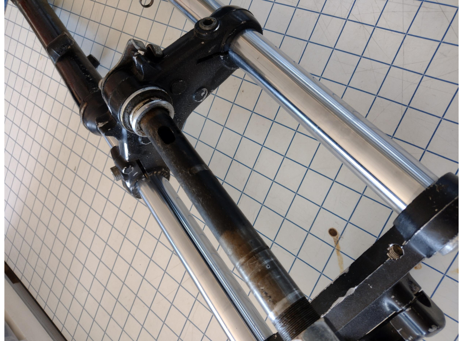 Forcella completa originale Marzocchi in ottimo stato per Ducati Scrambler 2° serie