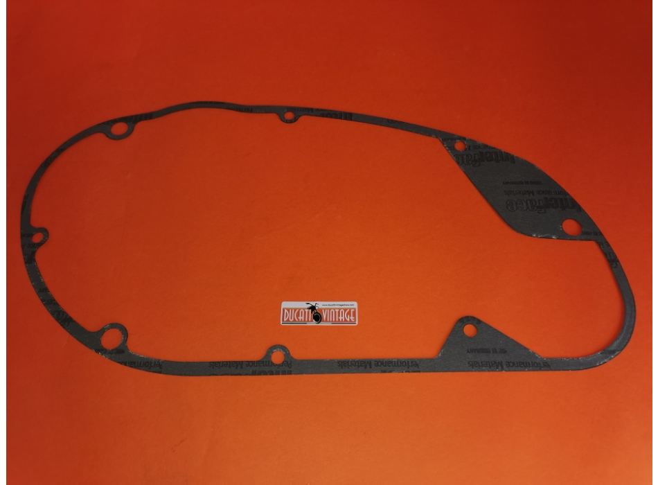Guarnizione coperchio sinistro lato frizione per monocilindrici Ducati  carter larghi