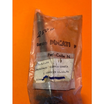 Ingranaggio coppia conica superiore ORIGINALE Z 20 28 per monocilindrici Ducati 250cc 
